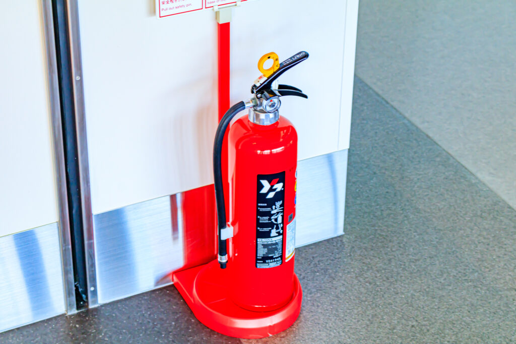 家庭に置くべき消火器具